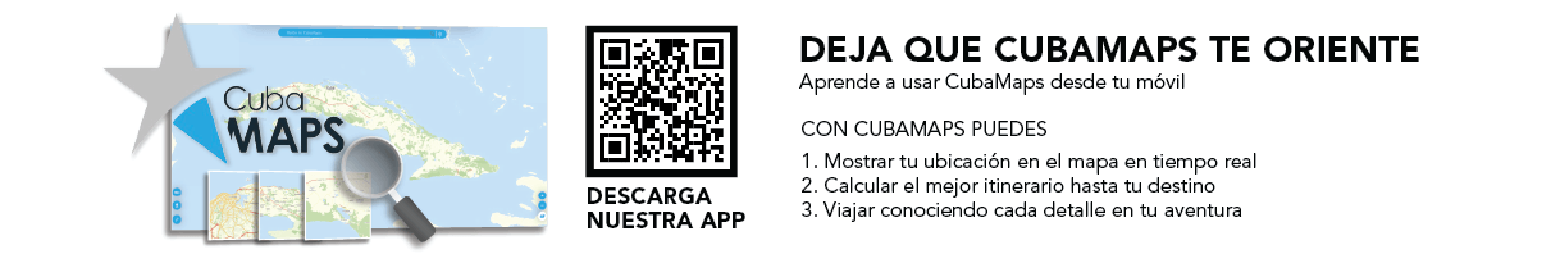 Banner Promoción de la Plataforma CubaMaps.Travel