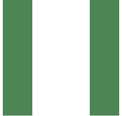 bandera de la República Federal de Nigeria