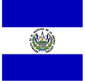 Bandera de la República de El Salvador