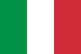 bandera de la República Italiana